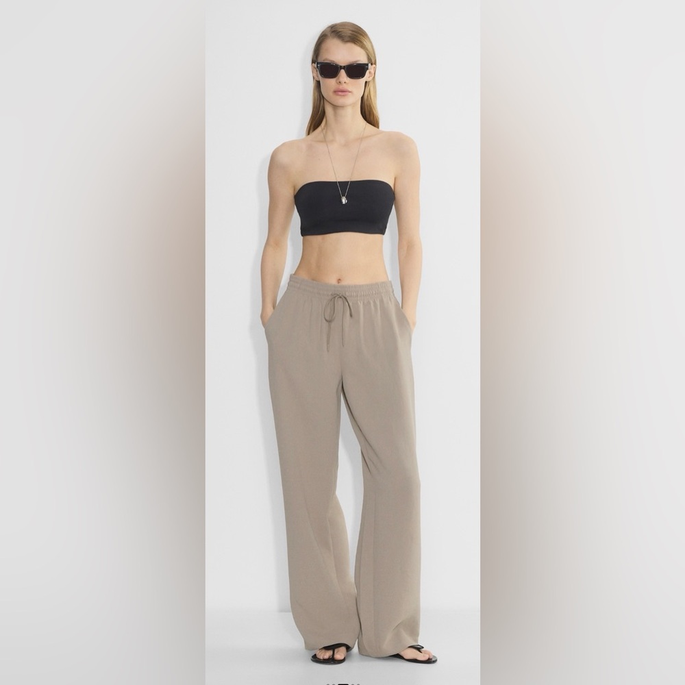Aritzia Thesis Pants Nomad Taupe SZ Small Short